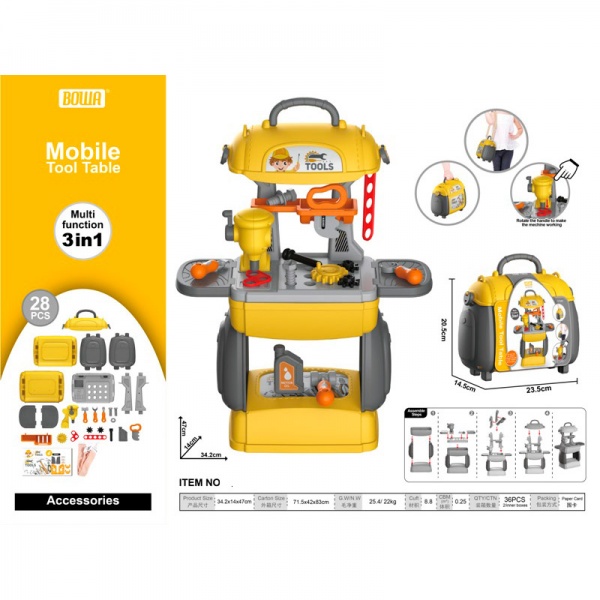 Игровой набор Bowa Инструменты 8034P