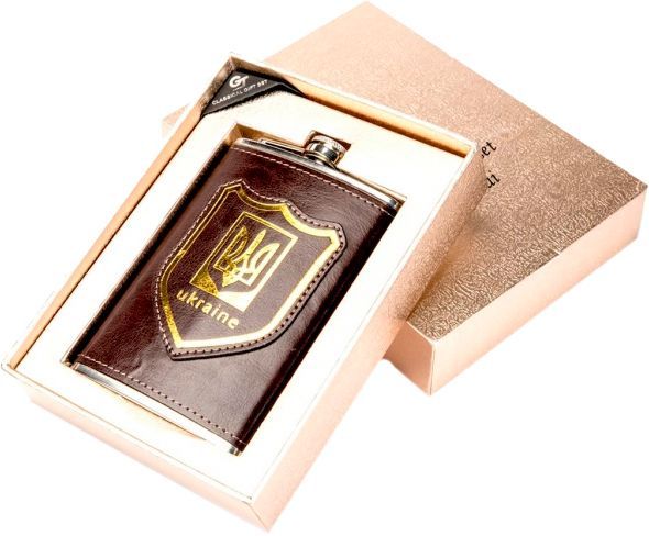Фляга подарочная Герб Украины TZ-05