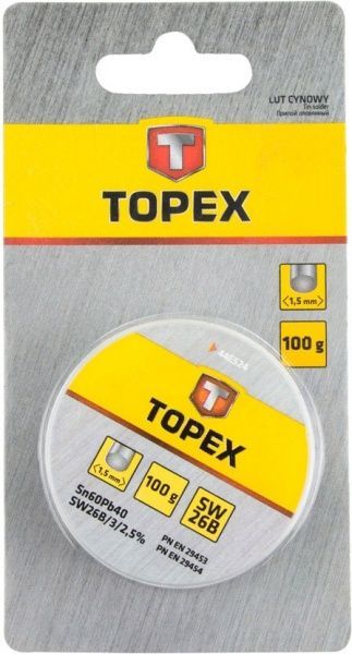Припой оловянный Topex  44E522