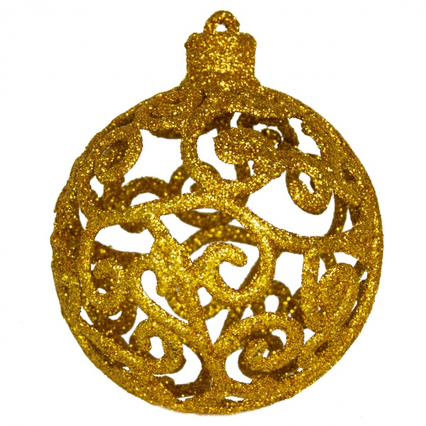 Набор елочных шаров Девилон 251659 d80 мм 3 шт./уп. 