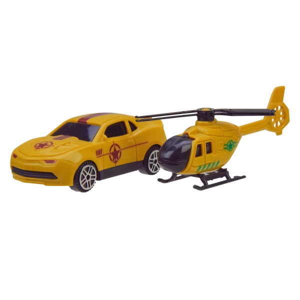 Автовоз Автопром Трейлер з машинками 8081C