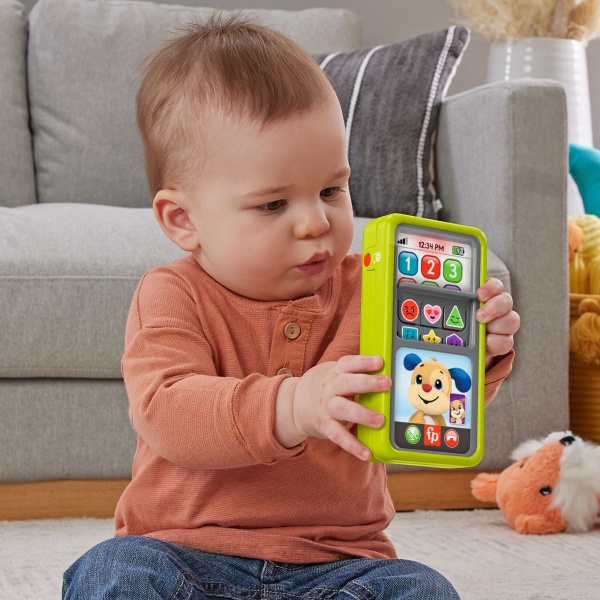 Игрушка развивающая Fisher Price Смартфон 2-в-1 (многоязычный) HNL46