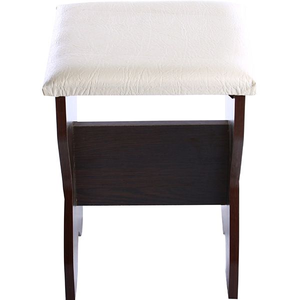 Табурет Компанит Т-1 слоновая кость / венге 