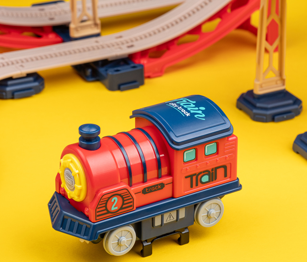 Железная дорога трюковая OTAMANKO Храбрый паровозик 532.02.27