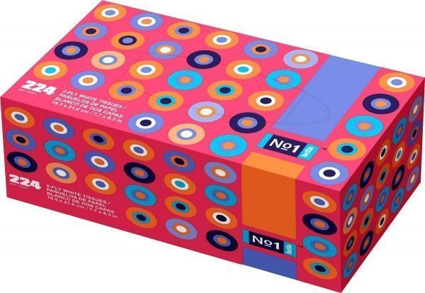 Серветки гігієнічні у коробці Bella Серветки 224 шт.