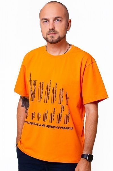Футболка с коротким рукавом KOSTA 0208-8 р. 3XL (54) оранжевая р. XXXL оранжевый 