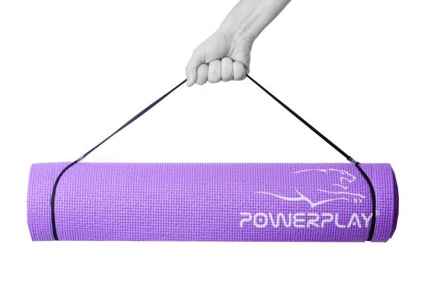 Килимок гімнастичний PowerPlay PP_4010 фіолетовий