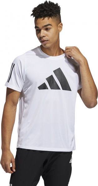 Футболка Adidas FL 3 BAR TEE GL8919 р.XL білий