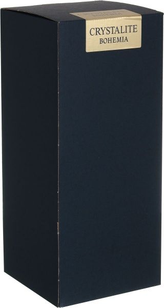 Ваза стеклянная Facet 33 см Bohemia