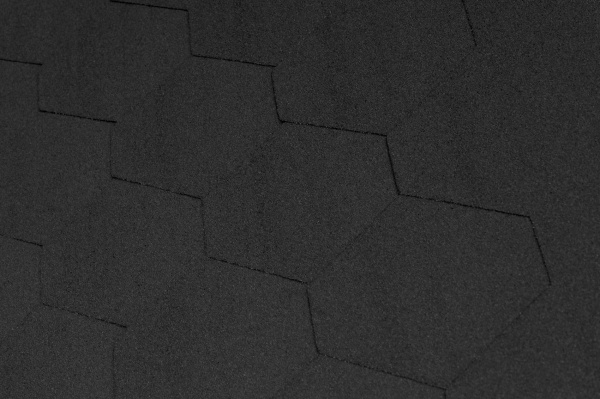 Битумная черепица MATIZOL® PATIO сотая графит 3 кв.м