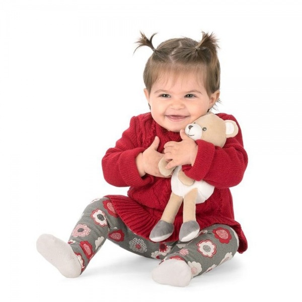 Мягкая игрушка Chicco Мой первый медвежонок Doudou 09617.00