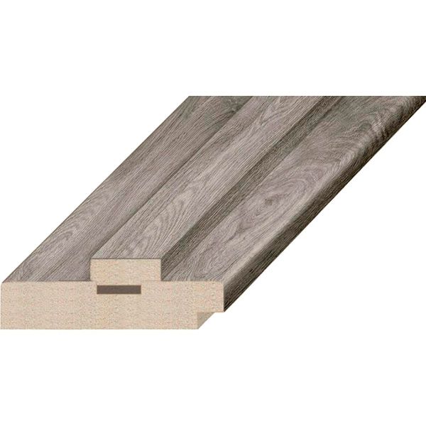 Дверная коробка ОМиС под добор ПВХ 100х33 мм дуб денвер