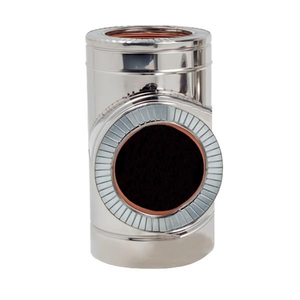 Тройник Versia-Lux оцинкованная сталь 45 Ф120/180 мм