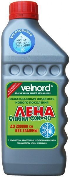 Антифриз Velnord Лена Стабил ОЖ-40 1л 