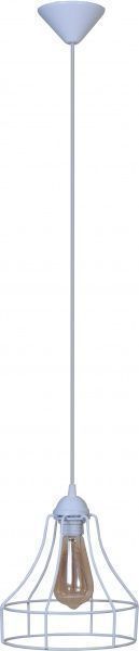 Підвіс Lamperia Iron mini flambeau 1x60 Вт E27 білий 