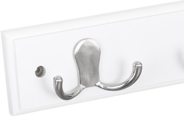 Вешалка для одежды II тип 2 никель/белый