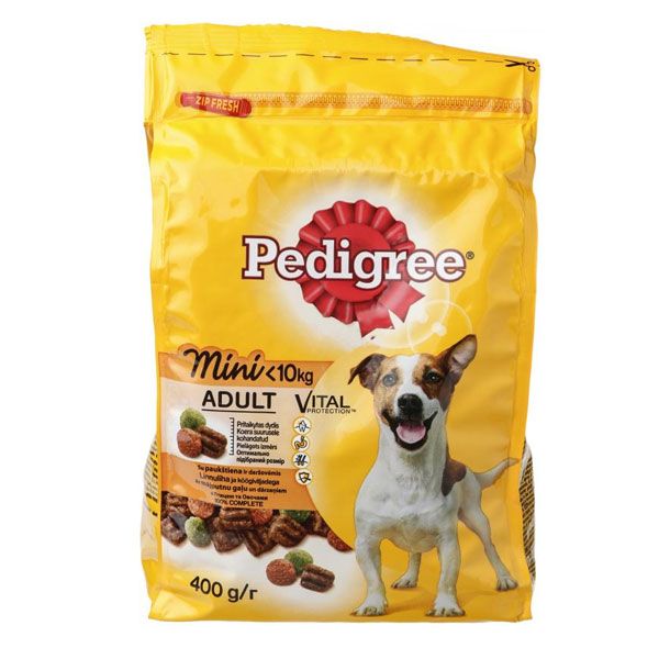 Корм Pedigree с птицей и овощами 400 г 7873
