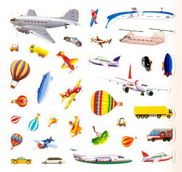 Книга «Багаторазовi налiпки. У небі» 978-966-936-671-9