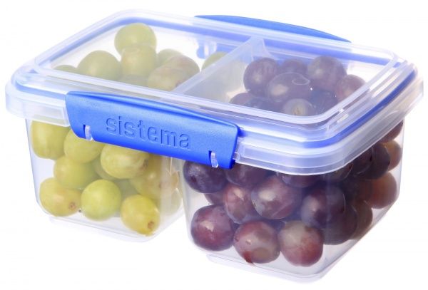 Контейнер пищевой с 2 отсеками 2560004 Klip It Sistema