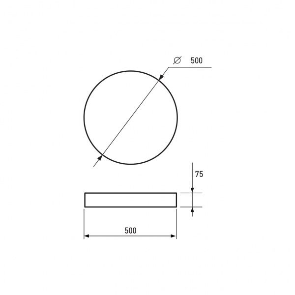 Светильник светодиодный Eurolamp Smart Light Snowdonia RGB N12 с пультом ДУ 72 Вт белый 3000-6500 К LED-ESL-72W-N12 