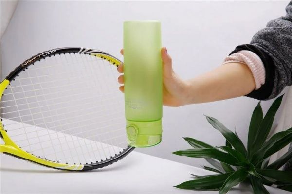 Пляшка для води 650 мл Casno зелений KXN-1157_Green