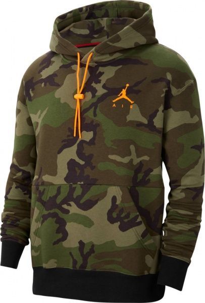 Джемпер Nike M J JUMPMAN AIR CAMO FLC PO CT3805-222 р. S коричневий