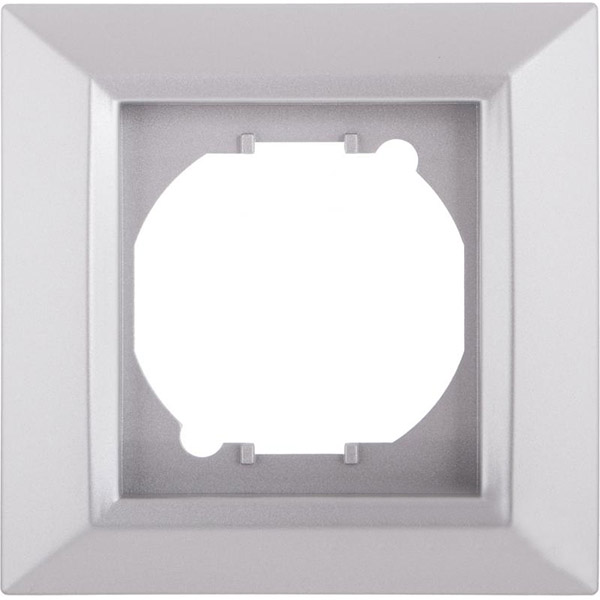 Рамка одномісна UP! (Underprice) Vesta горизонтальна світло-сірий