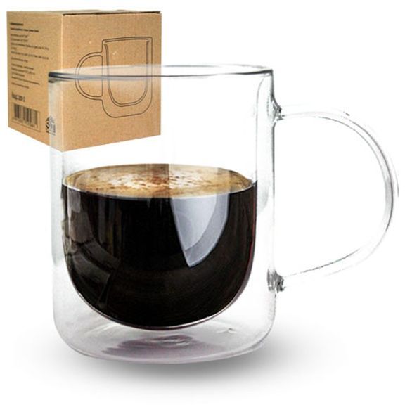 Чашка чайная с двойной стенкой Classic 300 мл 201-2 S&T