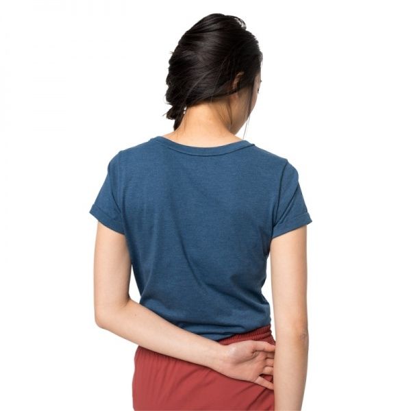 Футболка Jack Wolfskin TROPICAL SQUARE T W 1806931-1588 р. S синій