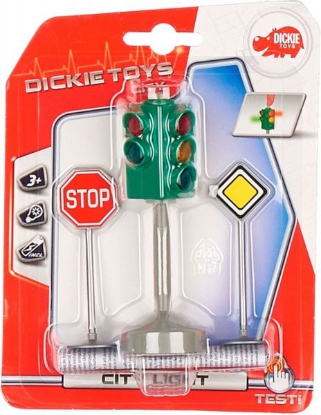 Игровой набор Dickie Toys Светофор и дорожные знаки 3341000