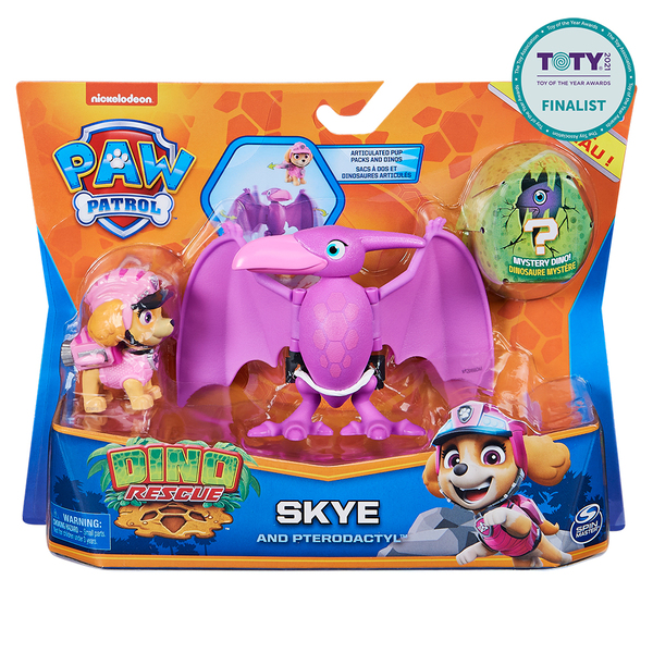 Фигурка коллекционная Spin Master Щенячий патруль: Скай с динозавром (серия Дино-Миссия) SM17706/1653 