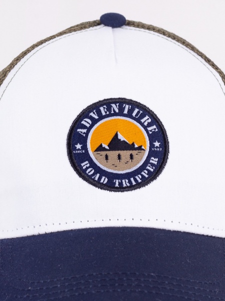 Кепка для мальчиков YO! р.56-60 серый CZD-0660F 