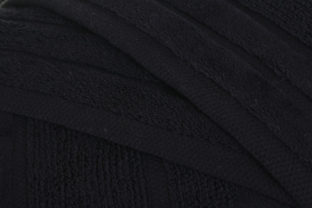 Рушник махровий TABBY 70x140 см чорний La Nuit