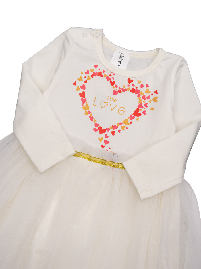 Платье Luna Kids р.86 молочный 0177