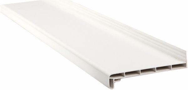 Отлив оконный ПВХ 1500х110 мм белый  