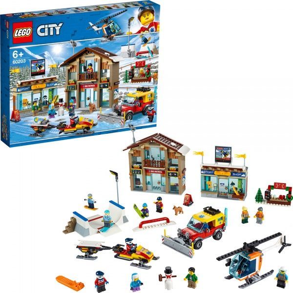 Конструктор LEGO City Горнолыжный курорт 60203