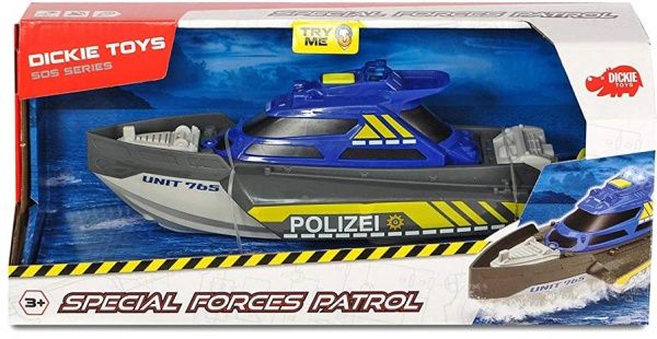 Катер Dickie Toys SOS. Силы особого назначения 1:24 3714010