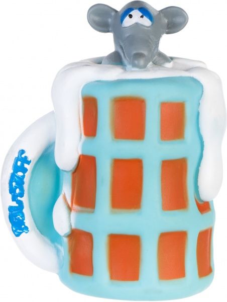 Игрушка для собак Lilli Pet Мышка в бокале со звуком 14 см 20-2041