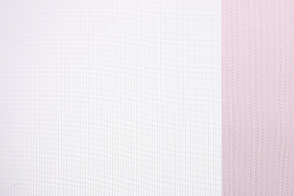 Тканина тюлева 300 см сітка рожева в смужку 