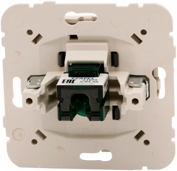 Розетка комп’ютерна Efapel Logus RJ45 5e металік перламутровий