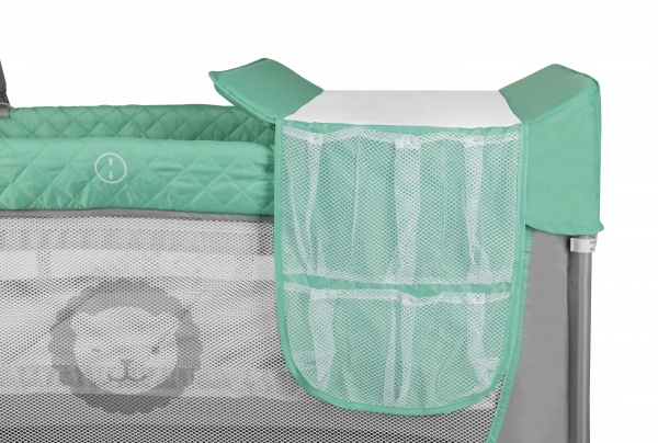 Манеж-ліжко Lionelo Flower turquoise LO.FL03