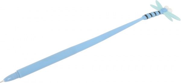 Ручка гелевая Пчелка синяя 