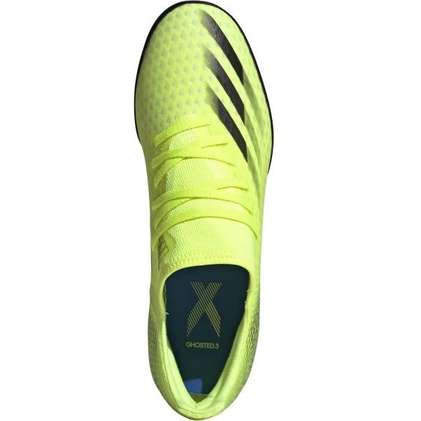 Бутсы Adidas X GHOSTED.3 TF FW6944 р. UK 9,5 желтый