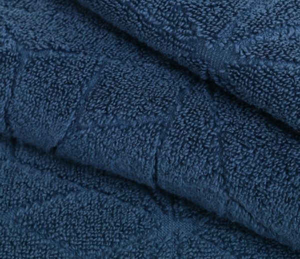 Рушник махровий Roxy 70x140 см синьо-зелений La Nuit 