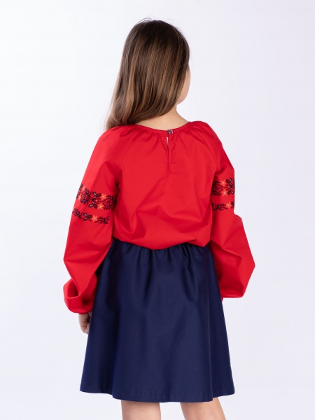 Юбка для девочек Эдельвика р.134 синий 70-20/00 