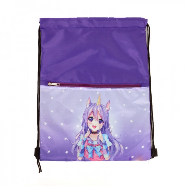 Сумка для обуви Lider Девочка-единорог 52602751