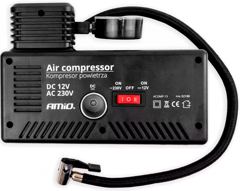 Компресcор автомобильный AMiO автомобільний AMIO Acomp-13 (02188)