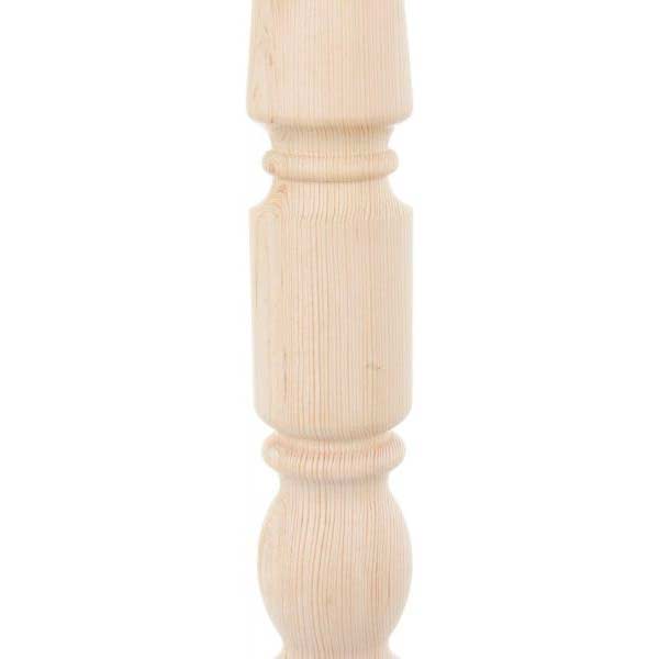 Стовп точений №3 1100x90x90 з кулею зрощ. (80534244)