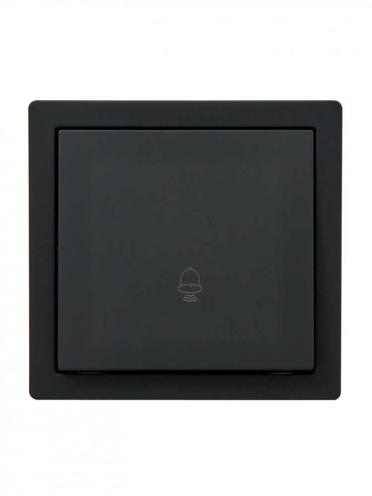 Кнопка дзвінка Lezard LETO антрацит 752-4200-103