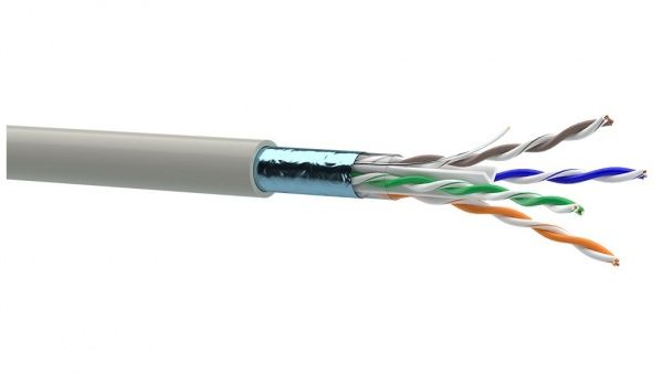 Кабель компьютерный монолит Одескабель FTPUTP КПВЭ-ВП(250) 4x2х0,54 медь 